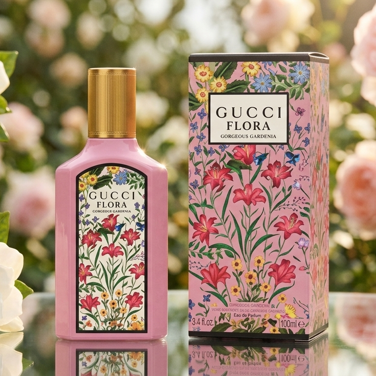 Gucci Flora Gorgeous Gardenia Eau de Parfum 100ml (3.4 oz) – Women’s Perfume